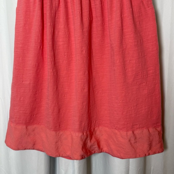 J.Crew Coral Sleeveless Fit & Flare Dress Women’s Small - Picture 7 of 14